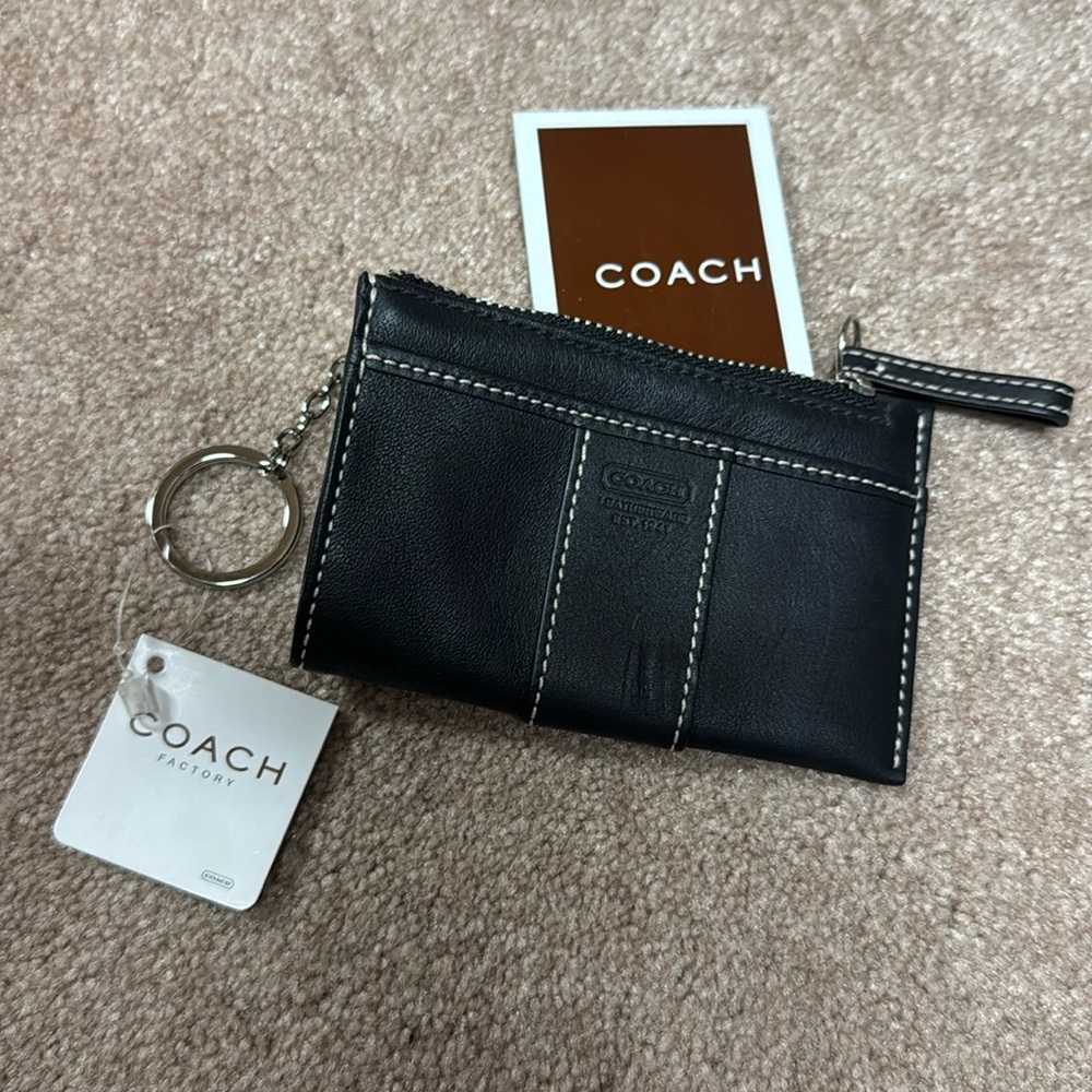 Coach wallet new black
